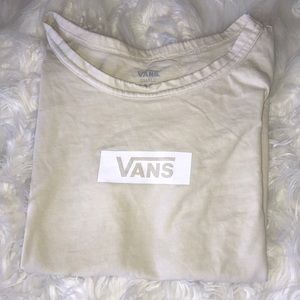 yellow vans tee
